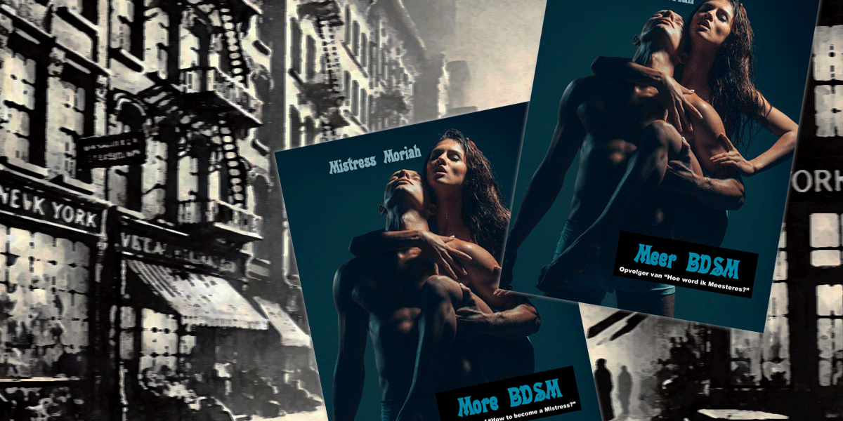 Mijn nieuwste boek "Meer BDSM" is vanaf nu te koop!